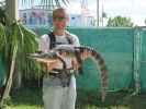 Ich am Everglades City Boardwalk (14. Nov.)