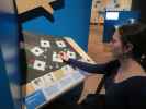 Sabine in der Sonderausstellung 'Hund & Katz'
