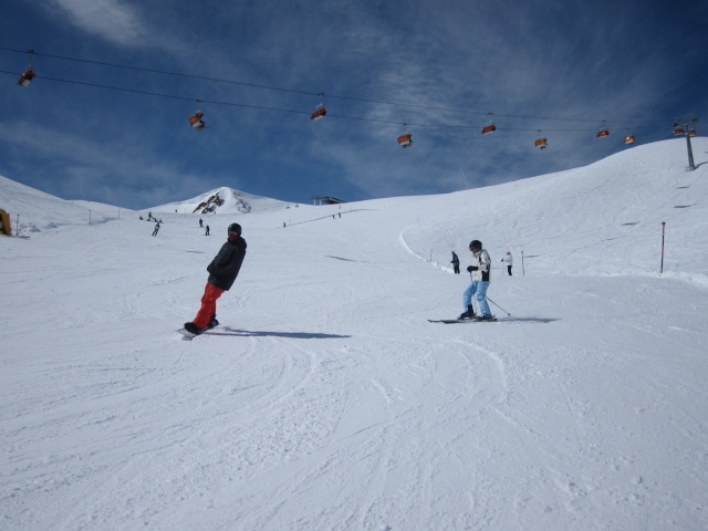 Markus und Mama auf der Piste 62 (11. Apr.)