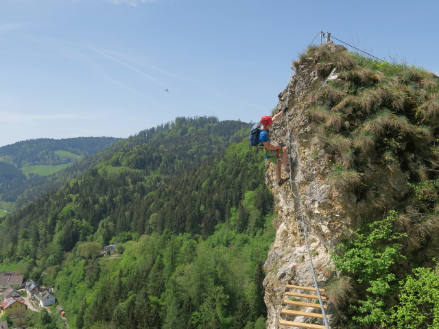 Michael im Ausstieg