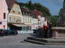 Ich und Sabine am Unteren Stadtplatz