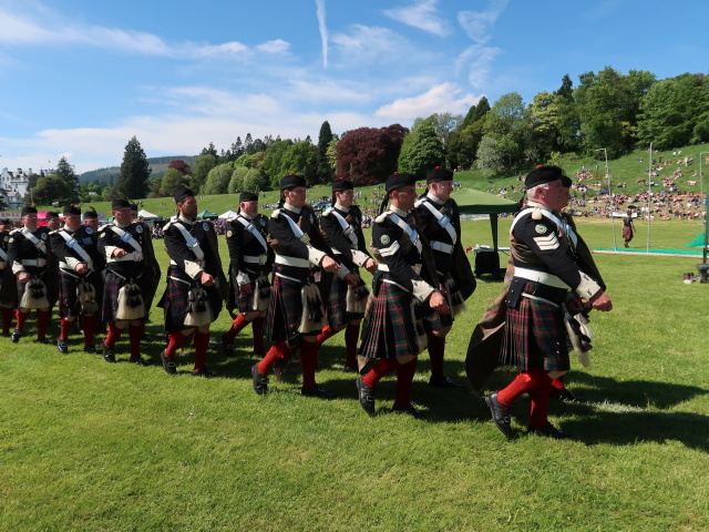 The Atholl Gathering beim Blair Castle: Atholl Highlanders (27. Mai)