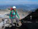 Sonja am Weg 33 zwischen Gipfelwelt 3000 und Kitzsteinhorn (21. Sep.)