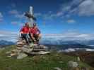 Gaby und ich am Zirmkogel, 2.215 m (23. Sep.)
