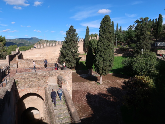 Castillo de Gibralfaro in Málaga (24. Nov.)