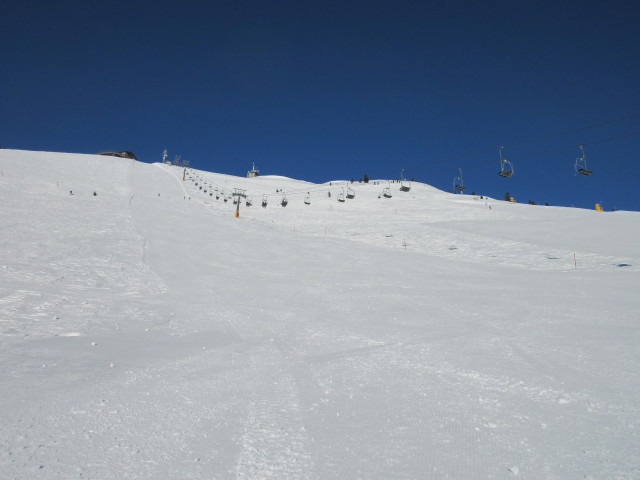 Steilhang-Abfahrt