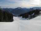 Abfahrt Gsoll Panorama