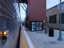 Amtrak Train 4 'Southwest Chief' in der Riverside-Downtown Station (18. Mai)