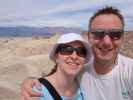 Sabine und ich am Zabriskie Point im Death Valley National Park (22. Mai)