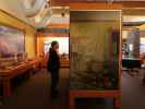 Sabine im Lava Beds Visitor Center (24. Mai)