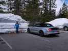 Sabine in der Devastated Area im Lassen Volcanic National Park (25. Mai)