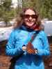Sabine in der Devastated Area im Lassen Volcanic National Park (25. Mai)