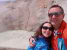 Sabine und ich bei den Sulphur Works im Lassen Volcanic National Park (25. Mai)
