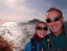 Sabine und ich in der San Francisco Bay (28. Mai)