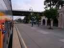 Amtrak Train 'Capitol Corridor' in der Berkeley Station (29. Mai)