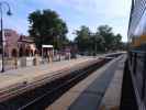Amtrak Train 'Capitol Corridor' in der Davis Station (29. Mai)