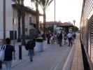 Amtrak Train 'San Joaquin' in der Fresno Station (29. Mai)