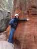 Sabine im Giant Forest im Sequoia National Park (30. Mai)