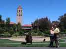 Sabine und ich in der Stanford University (1. Juni)