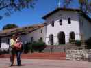 Ich und Sabine bei der San Luis Obispo de Tolosa (3. Juni)