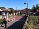 Sabine am Atterdag Square in Solvang (3. Juni)