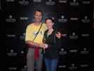 Ich und Sabine in den Warner Bros. Studios in Burbank (4. Juni)