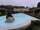 Äußeres Peristyl der Getty Villa in Pacific Palisades (5. Juni)
