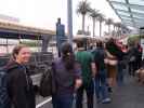 Sabine bei der Universal City Station (7. Juni)