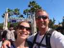 Sabine und ich in der Studio Tour in den Universal Studios Hollywood (7. Juni)