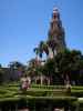 Alcazar Garden im Balboa Park in San Diego (8. Juni)