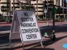 beim Convention Center in San Diego (8. Juni)