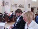 Markus und Mama in der Pfarrkirche Halbturn