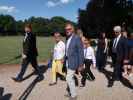 Markus, Mama, Papa, Tanja und ? im Schlosspark Halbturn