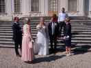 ?, Alexandra, Katharina, Stefan und Karin im Schlosspark Halbturn