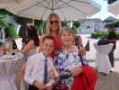 ?, Tanja und Oma im Schlosspark Halbturn