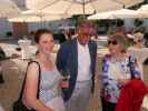 Sabine, Papa und Oma im Schlosspark Halbturn