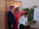 Stefan, Tanja und ? im Schloss Halbturn