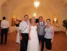 Ich, Katharina, Stefan und Sabine im Schloss Halbturn