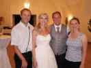Ich, Katharina, Stefan und Sabine im Schloss Halbturn
