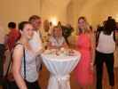 Sabine, Papa, Mama und Tanja im Schloss Halbturn