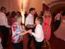 Oma, Stefan, ? und Tanja im Schloss Halbturn