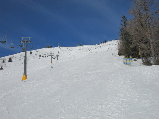 Gipfelhangabfahrt