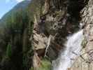 Jubiläums-Klettersteig: Ich nach der Seilbrücke