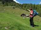 Sabine auf der Stabelealm