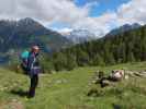 Sabine auf der Stabelealm