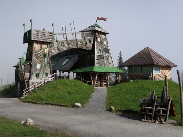 ehemalige Bergstation der Panoramabahn, 1.763 m (11. Juni)