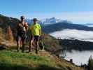 Ich und Ronald zwischen Langeckalm und Widdernalm