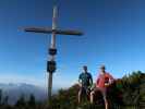 Ronald und ich am Mayrwipfl, 1.736 m