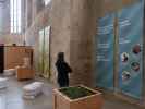 Sabine in der Sonderausstellung 'Wir essen die Welt'