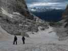 Ronald und Martin am Vedretta di Brenta inferiore (18. Juli)
